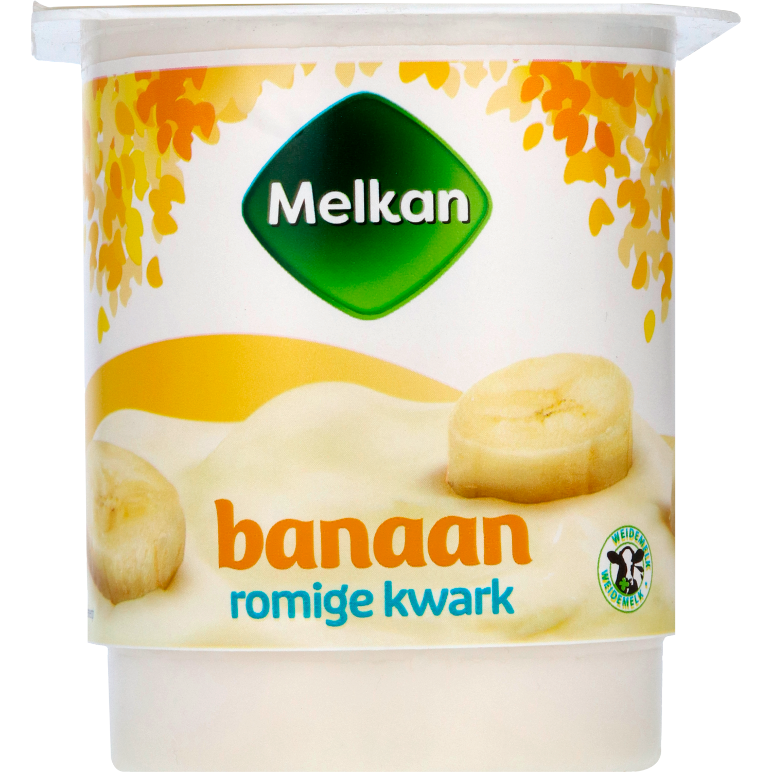 Melkan Halfvolle kwark banaan