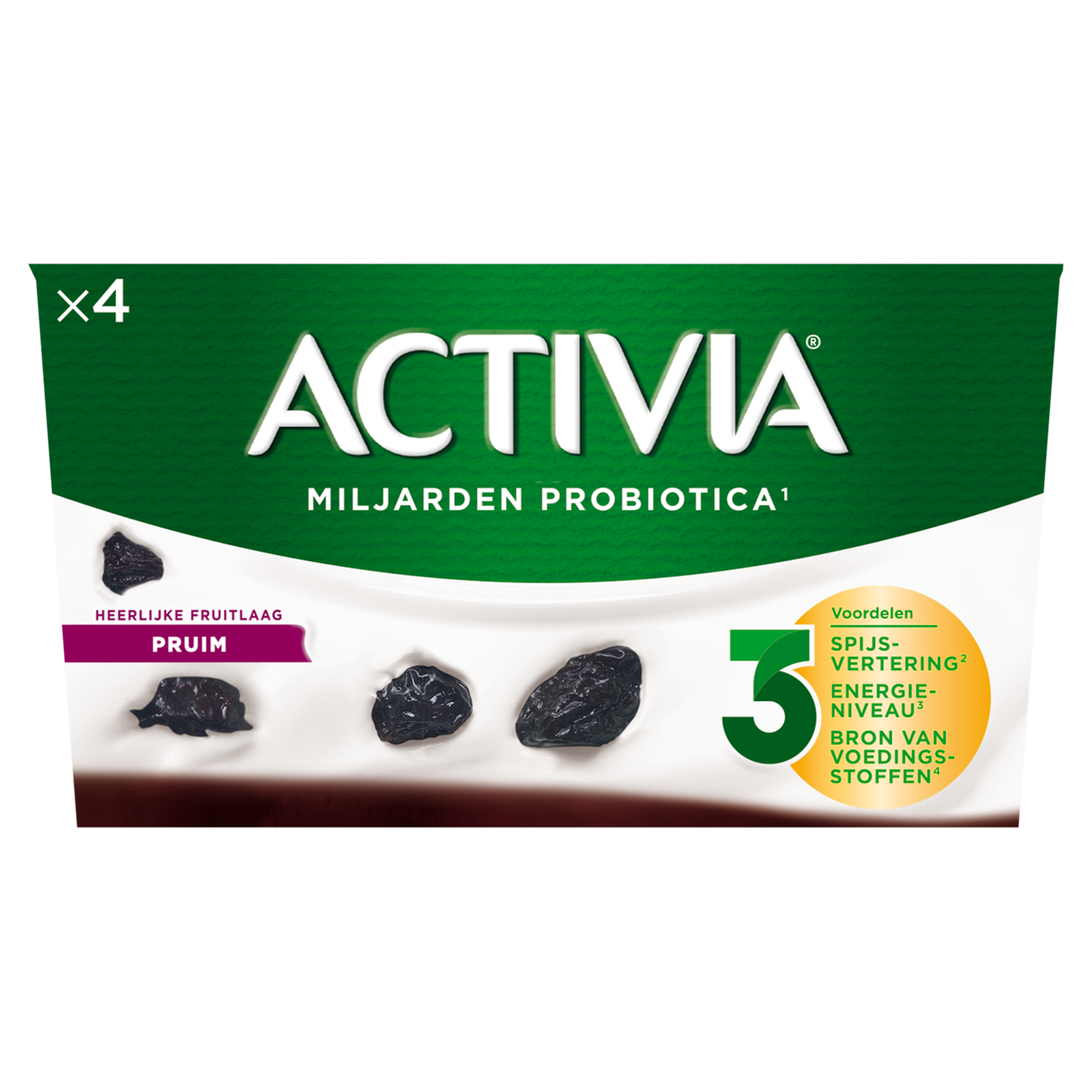 Activia Yoghurt Pruim