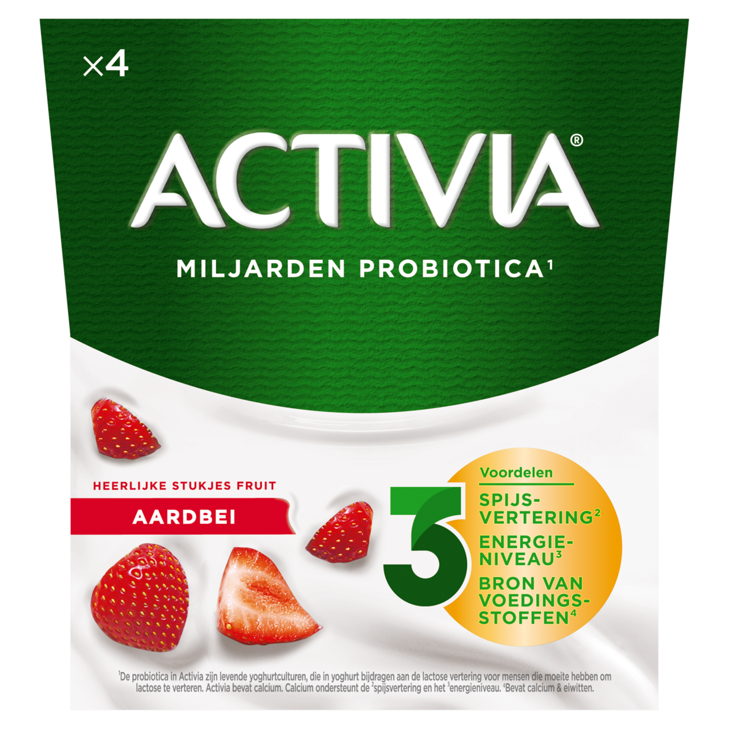 Activia Yoghurt Aardbei