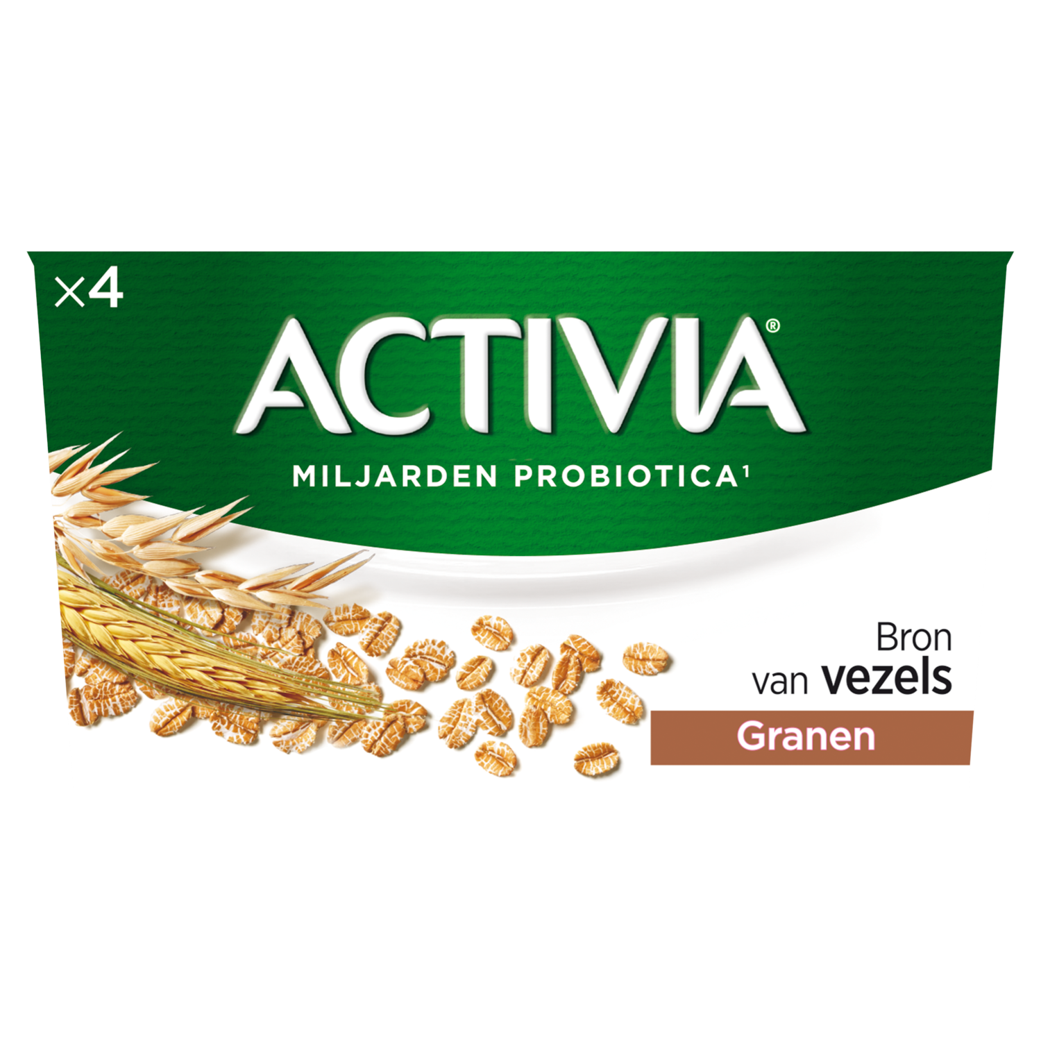 Activia Yoghurt granen 4 stuks