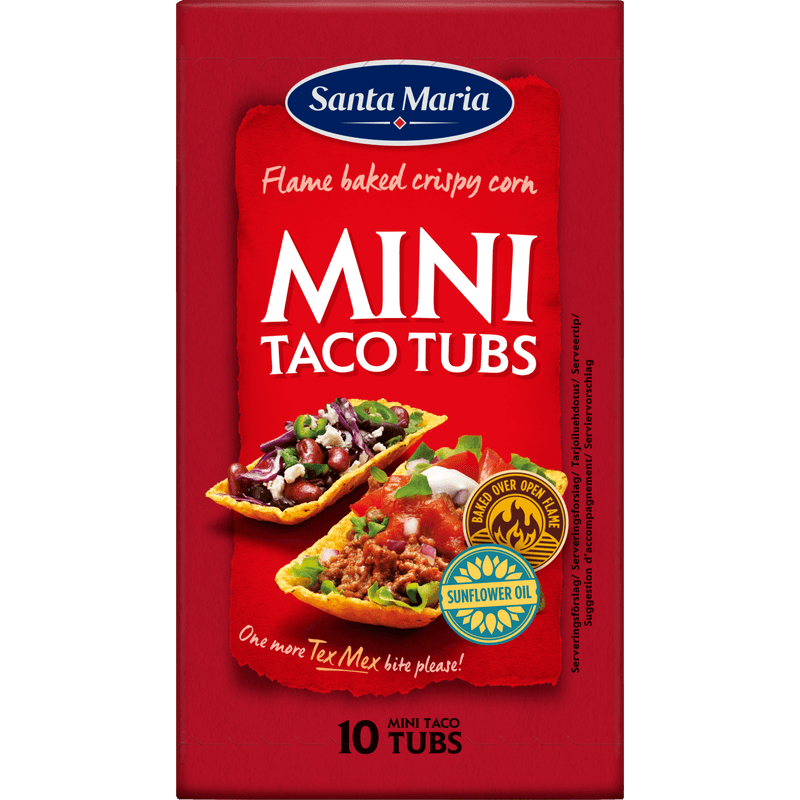Santa Maria Mini Taco Tubs