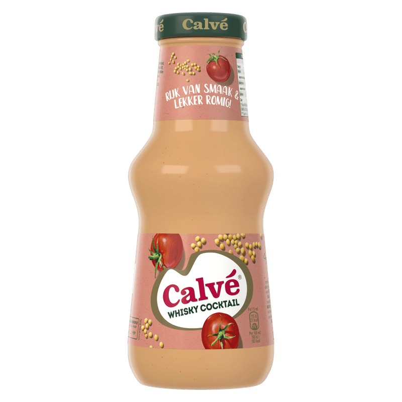 Calvé Saus whisky cocktail