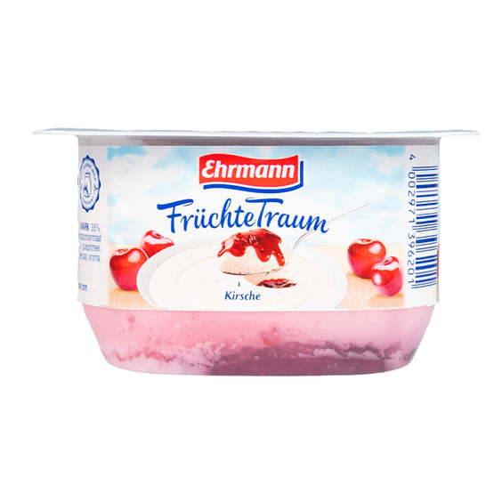 Foto van Ehrmann Früchtetraum op witte achtergrond