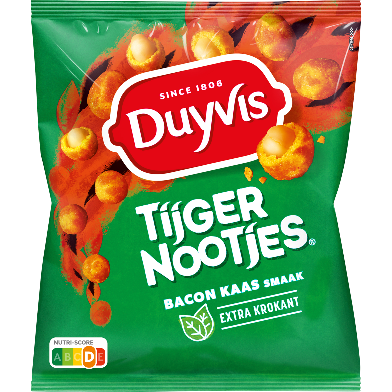 Duyvis Tijgernootjes bacon-kaas