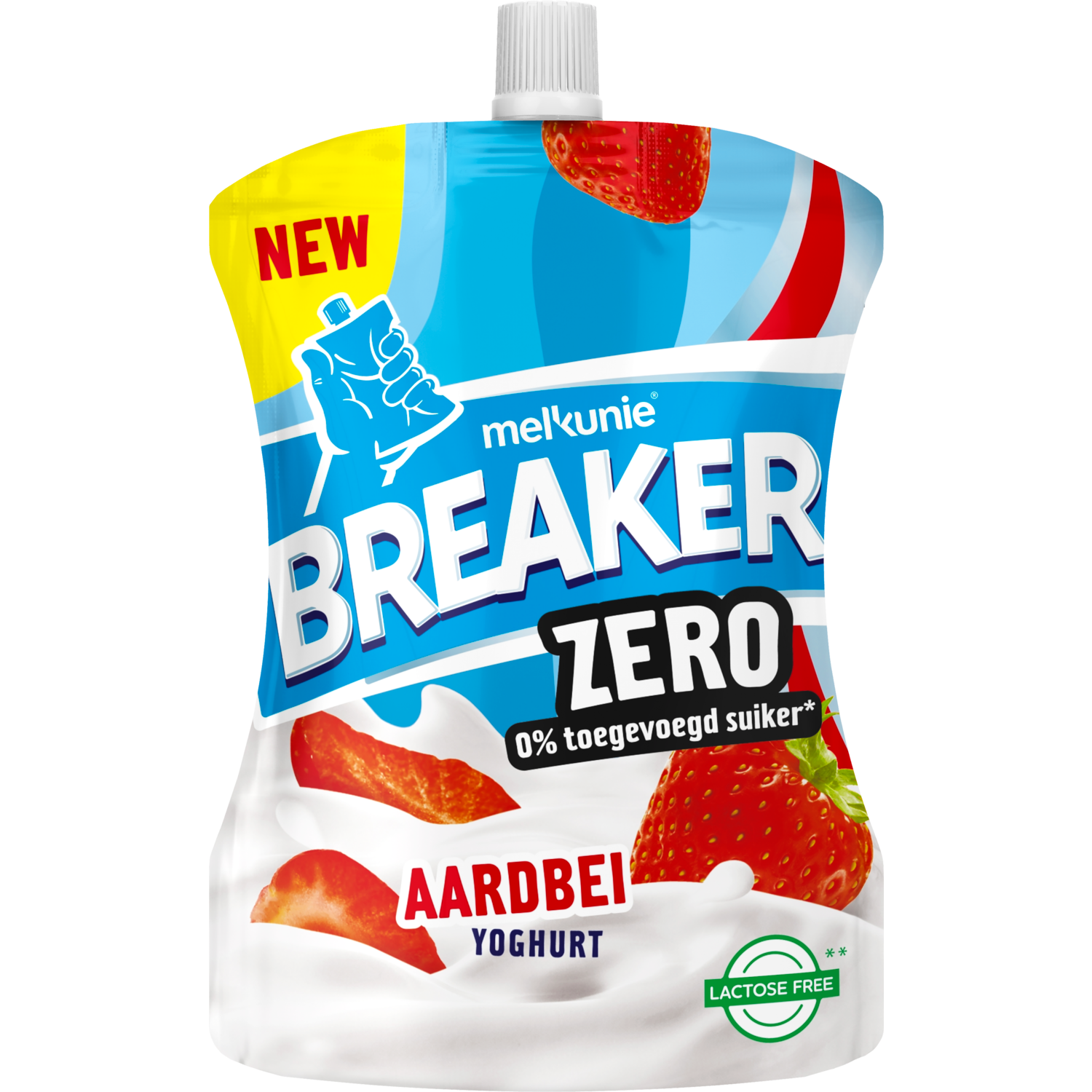 Melkunie Breaker zero aardbei