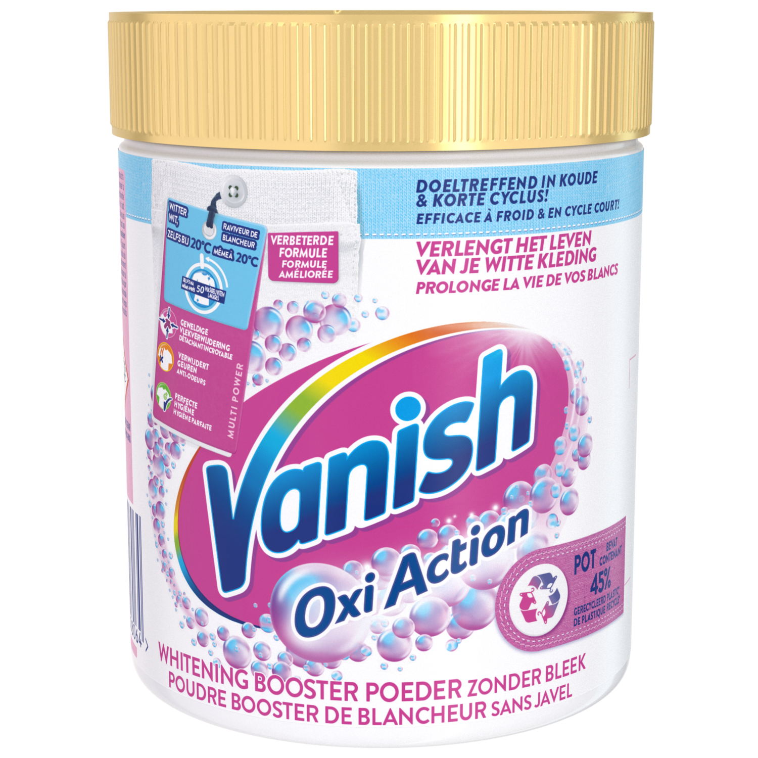 Vanish Wasmiddelversterker white