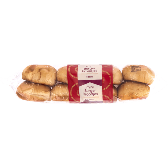 Foto van Van 't Huijs Burgerbroodjes brioche mini op witte achtergrond