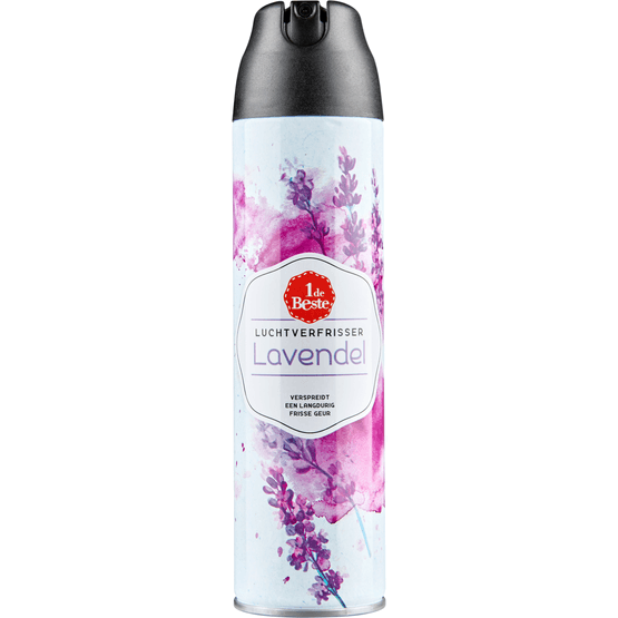 Foto van 1 de Beste Luchtverfrisser lavendel op witte achtergrond