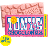 Thumbnail van variant Tony's Chocolonely wit framboos knettsersuiker