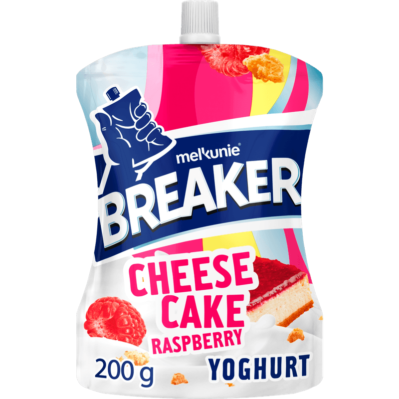 Melkunie Breaker framboos cheesecake