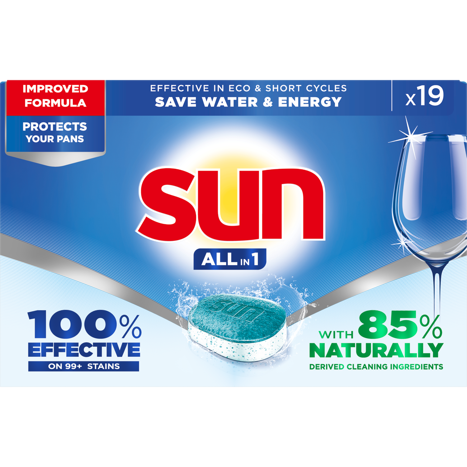 Sun Vaatwastabletten all in one regular