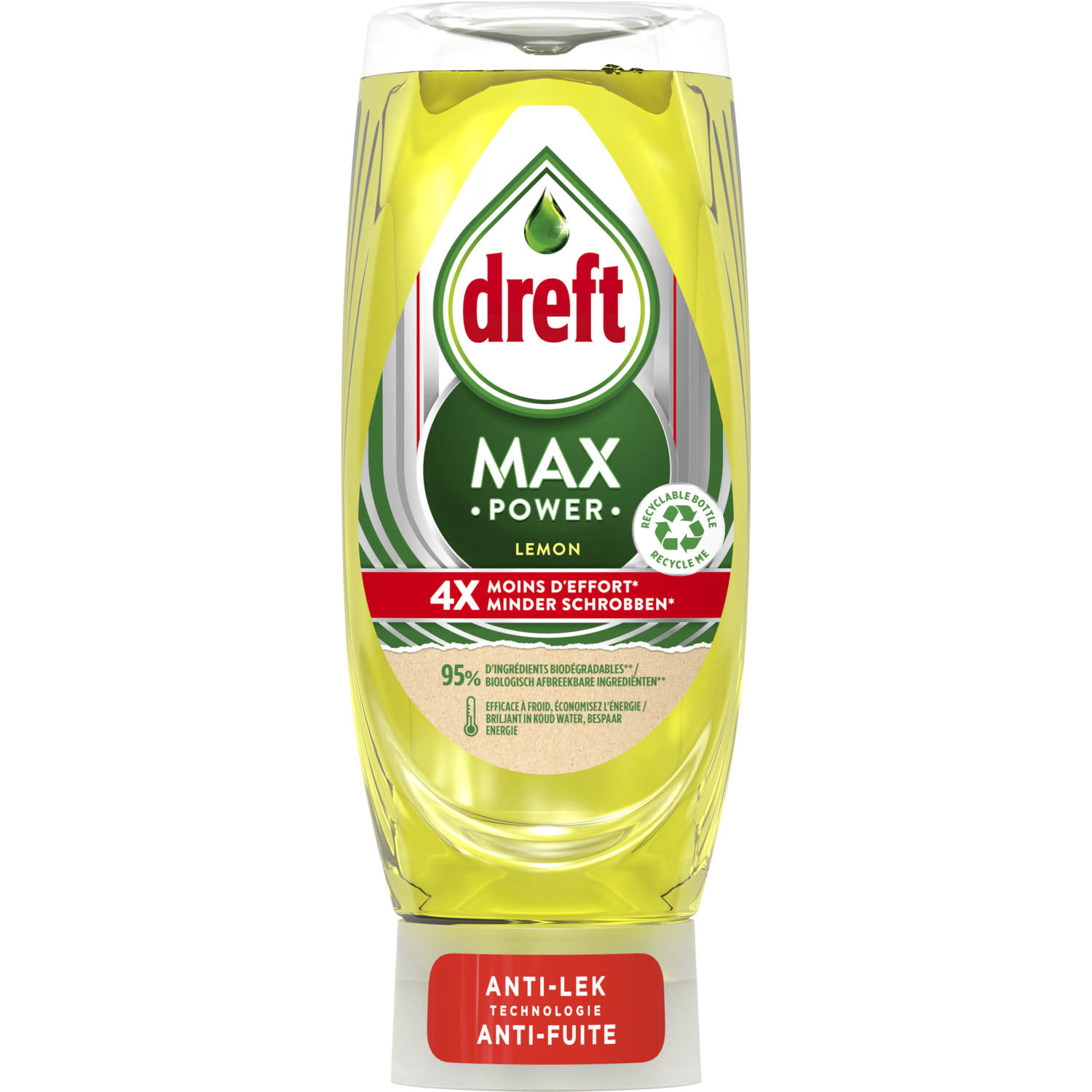 Dreft Afwasmiddel max power lemon