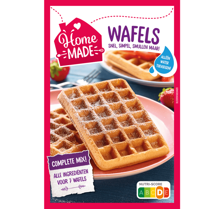 Home made Complete mix voor wafels
