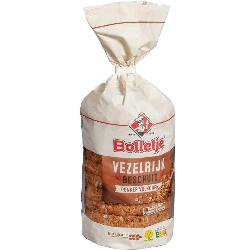 Bolletje Vezelrijk boeren beschuit volkoren
