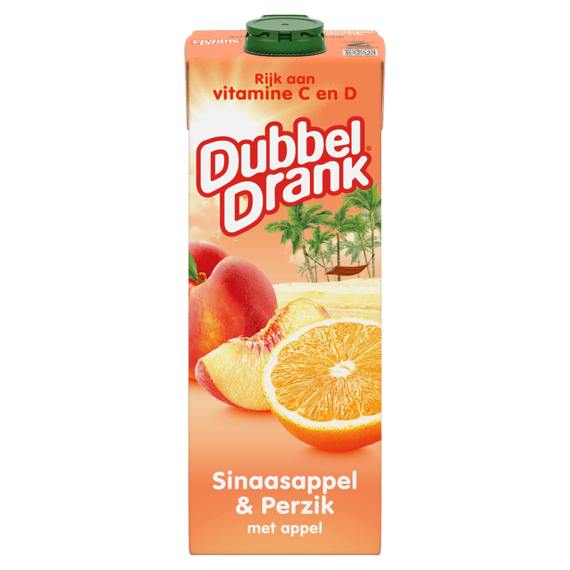 DubbelDrank Sinaasappel & perzik