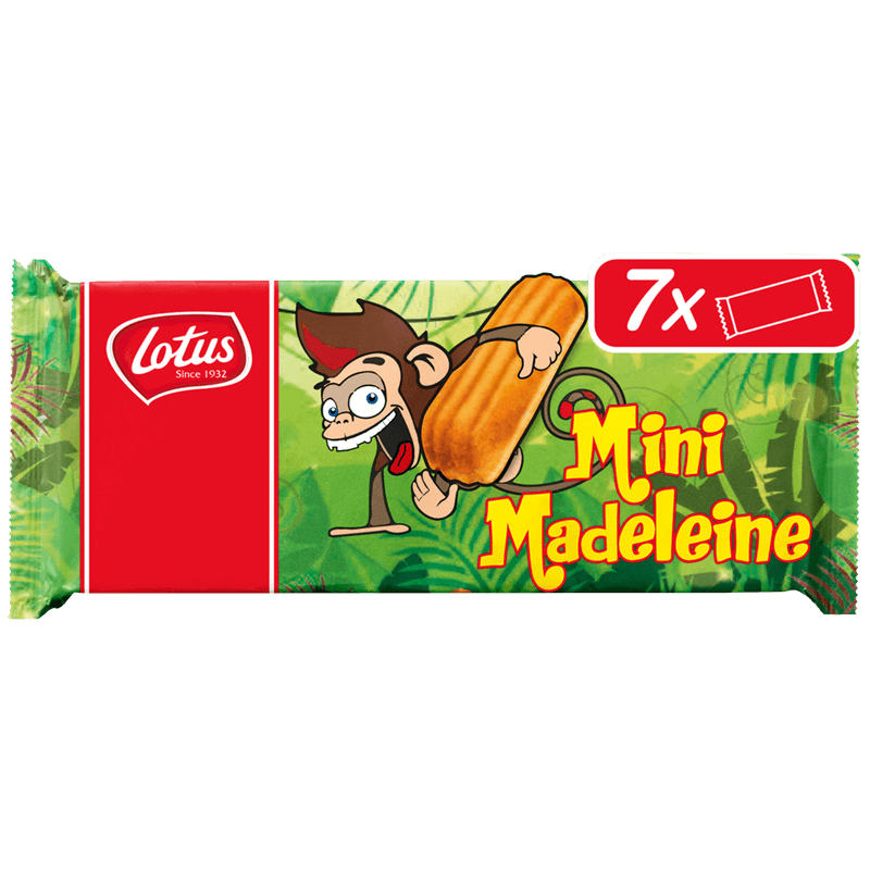 Lotus Gebak Mini Madeleine 7 x 17 g