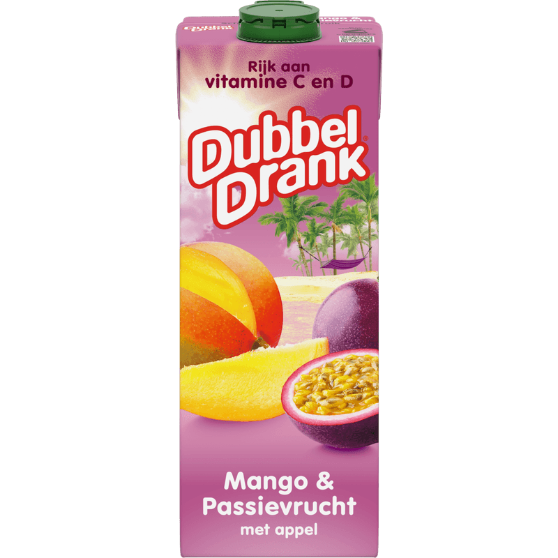 DubbelDrank Mango & passievrucht