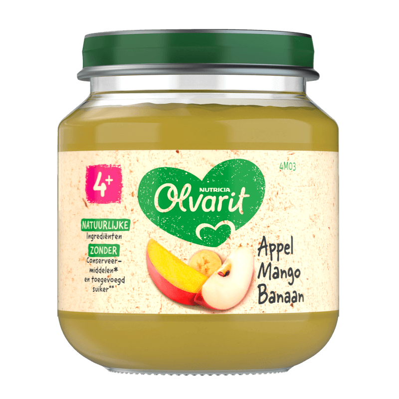 Olvarit Appel mango banaan 4m+
