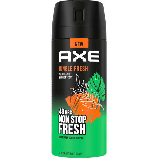 Foto van AXE Bodyspray jungle fresh op witte achtergrond