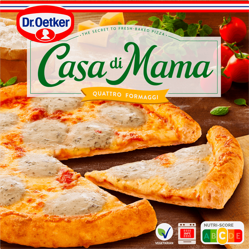 Dr. Oetker Casa di mama pizza quattro formaggi