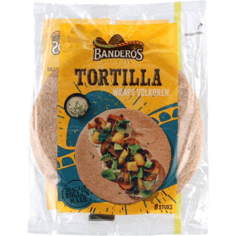 Banderos Tortilla wraps volkoren