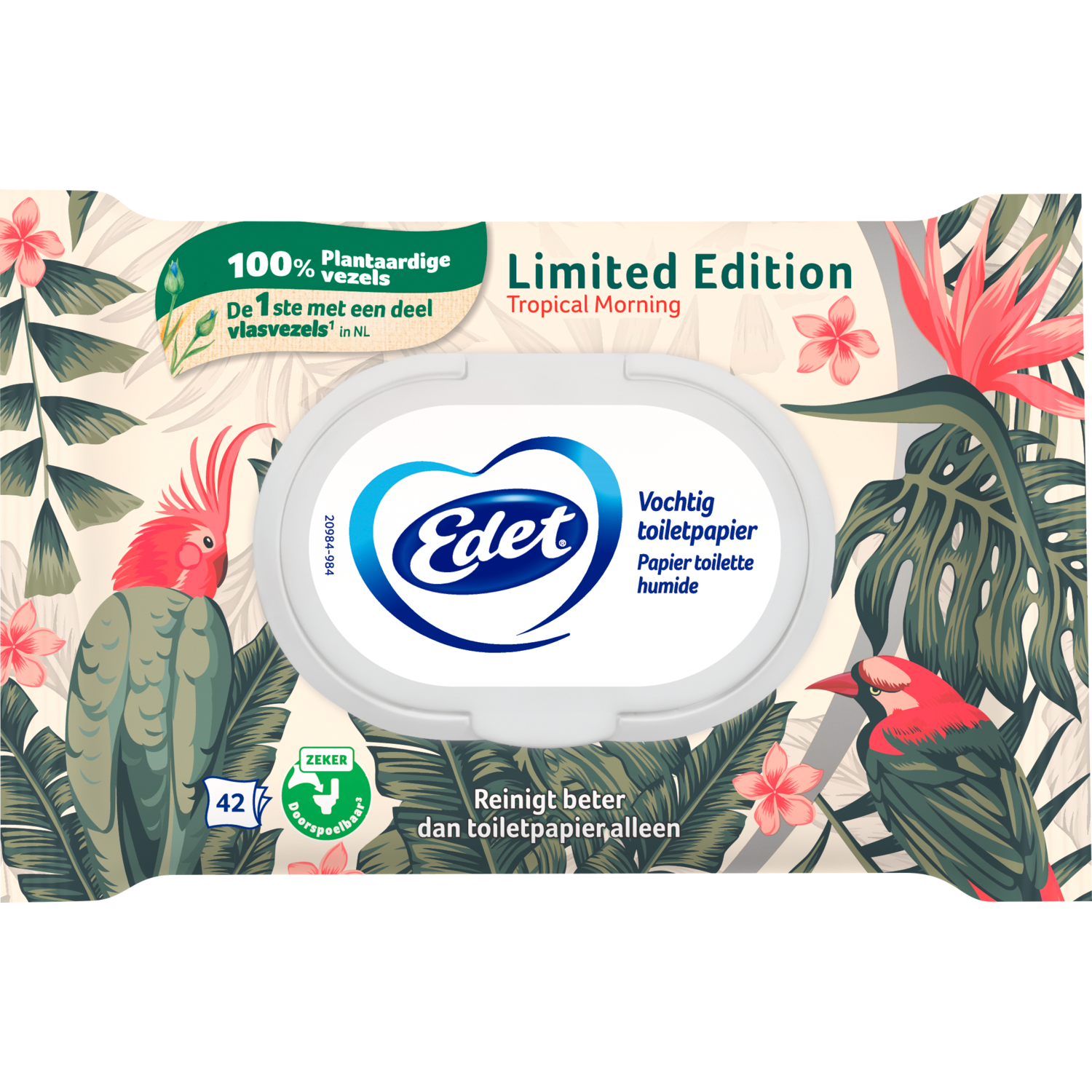 Edet Limited edition vochtig toiletpapier (1 st)
