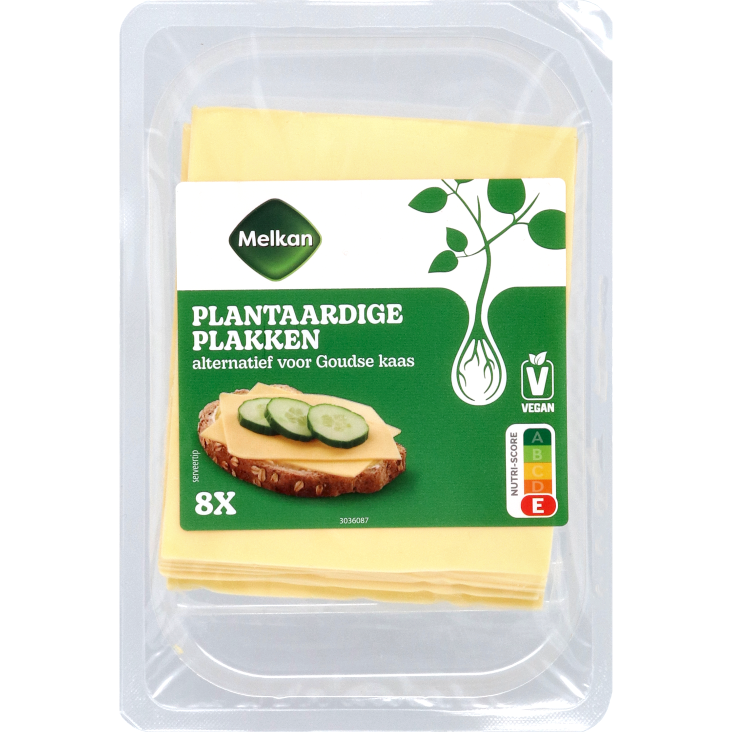 Melkan Plantaardige plakken