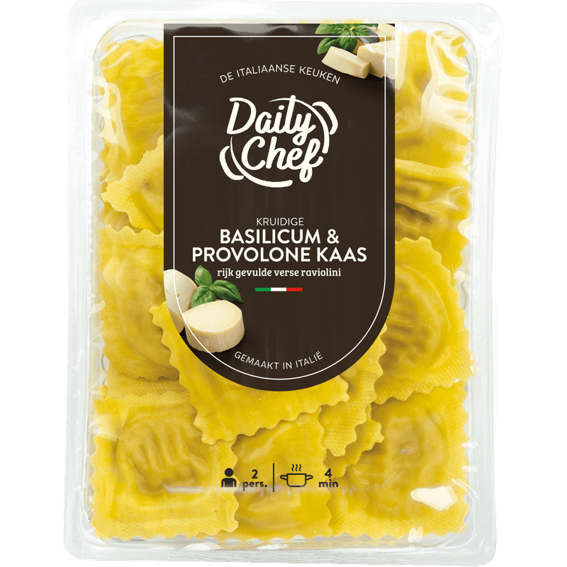 Daily Chef Raviolini provolone basilicum