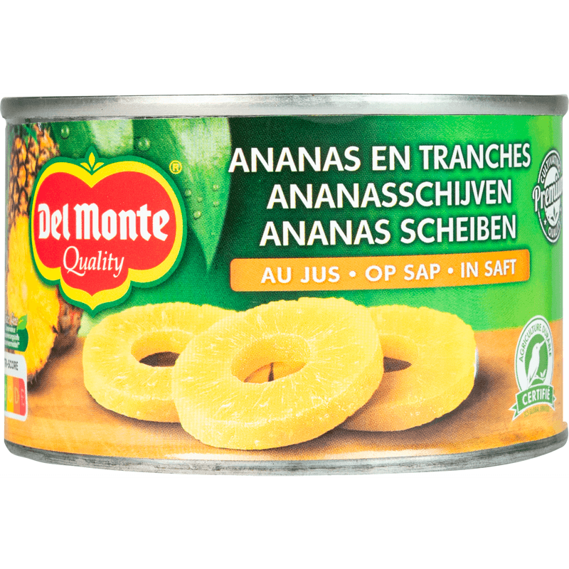 Del monte Ananasschijven op sap