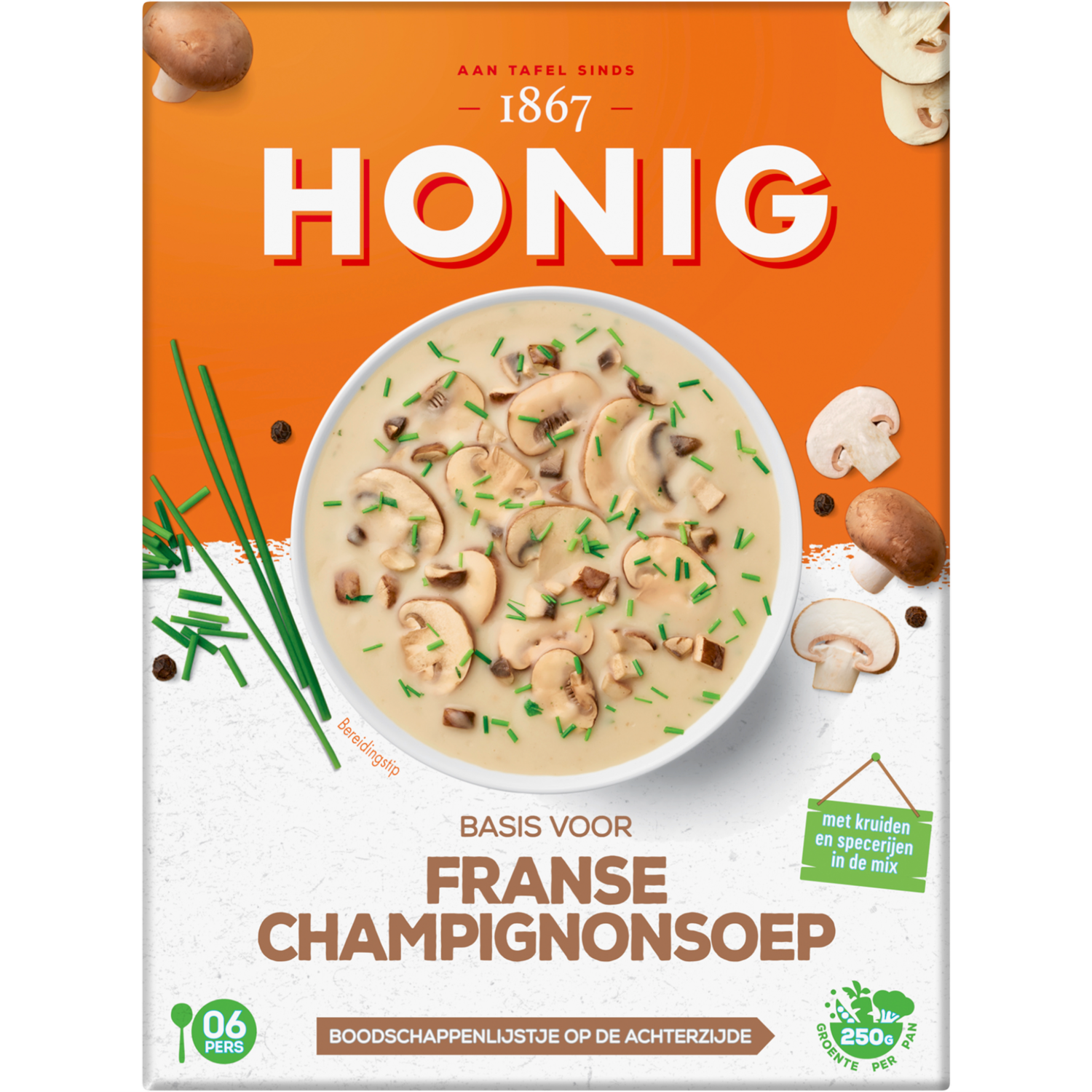 Honig Basis voor Franse Champignonsoep 107 g