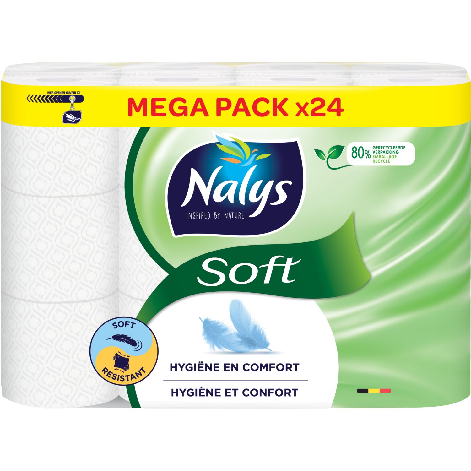 Nalys Toiletpapier soft