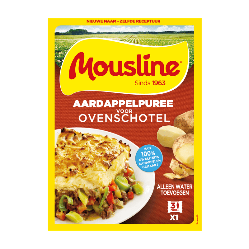 Mousline Puree voor ovenschotel