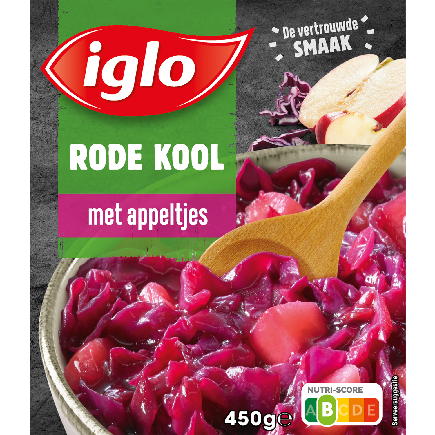Iglo Rode kool met appeltjes