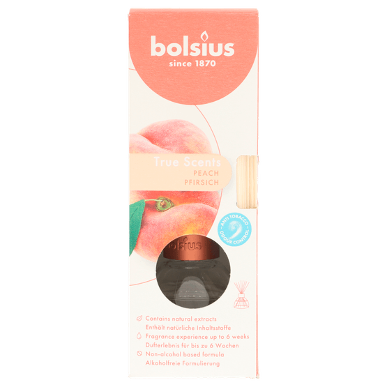 Bolsius Geurstokjes true scents perzik