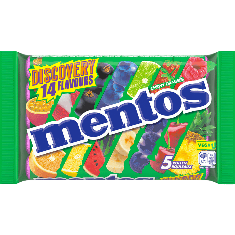 Mentos Discovery 14 flavours