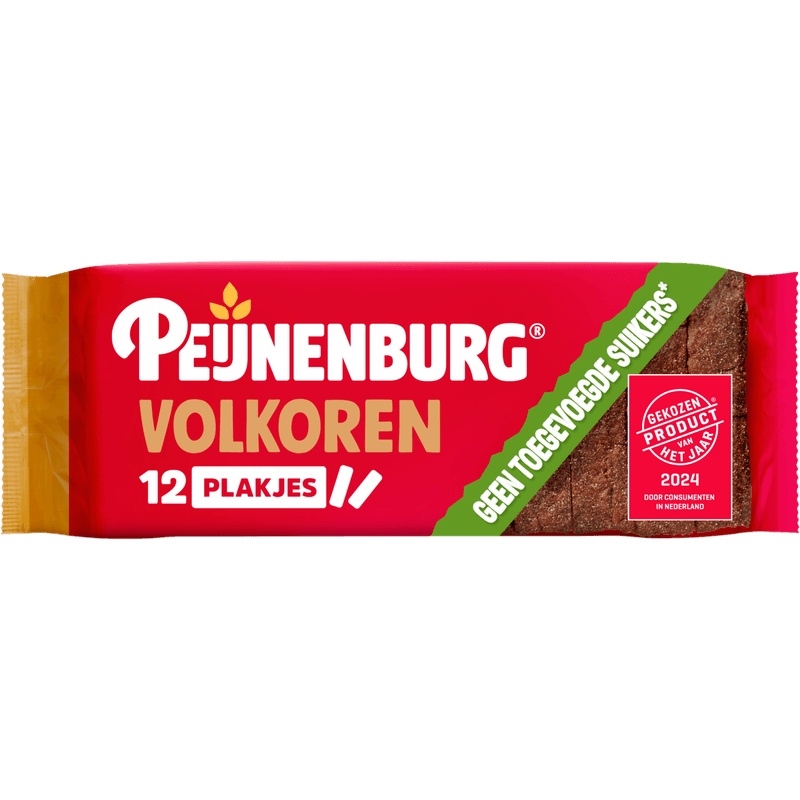 Peijnenburg Ontbijtkoek volkoren gesneden