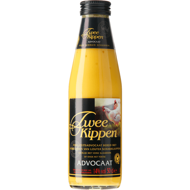 Twee kippen Advocaat