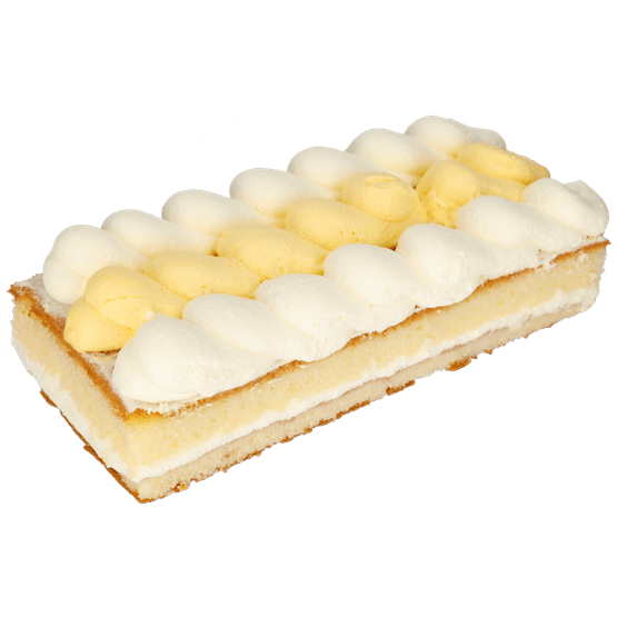 Foto van Mango roomschnitt op witte achtergrond