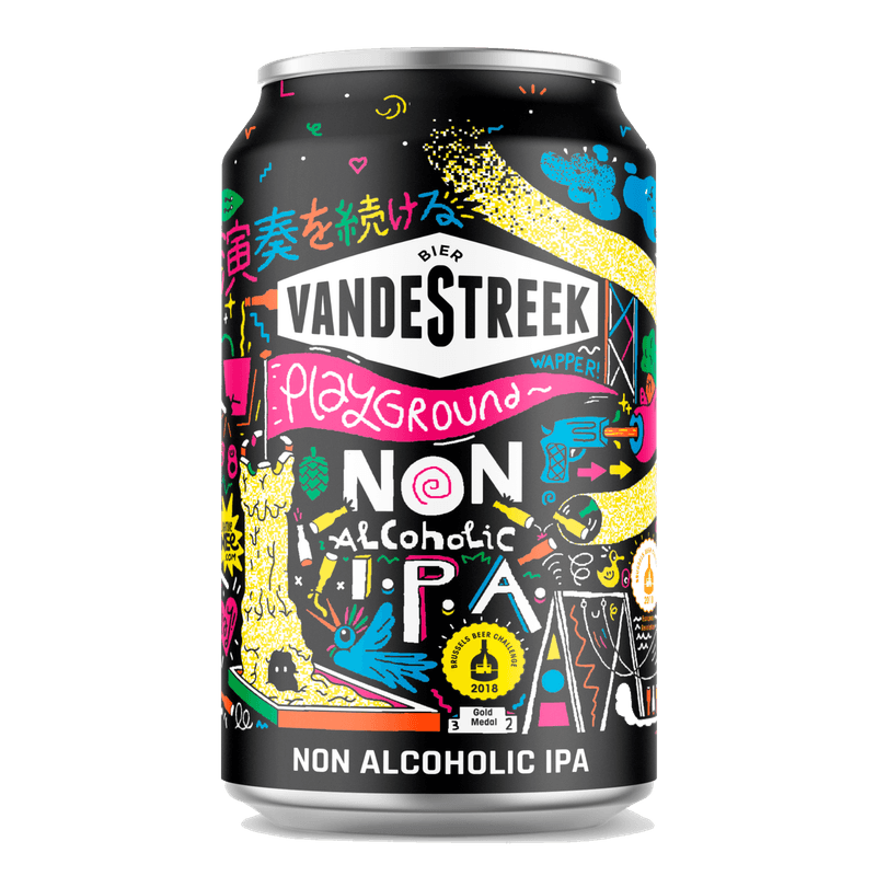 Vandestreek Playground non alcoholic IPA