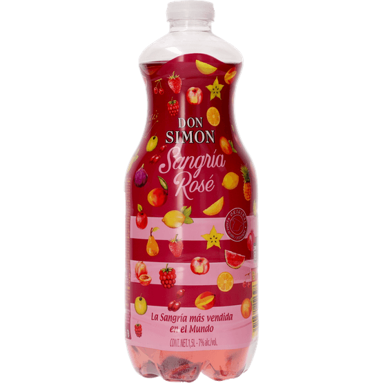 Foto van Don Garcia Sangria rose op witte achtergrond
