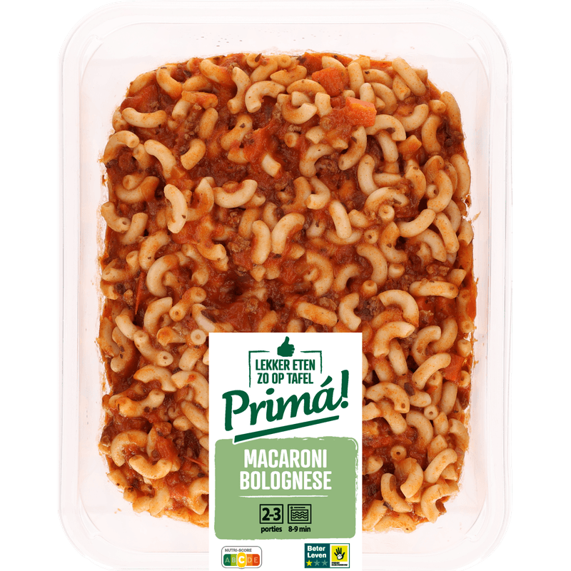 Prima Macaroni bolognese