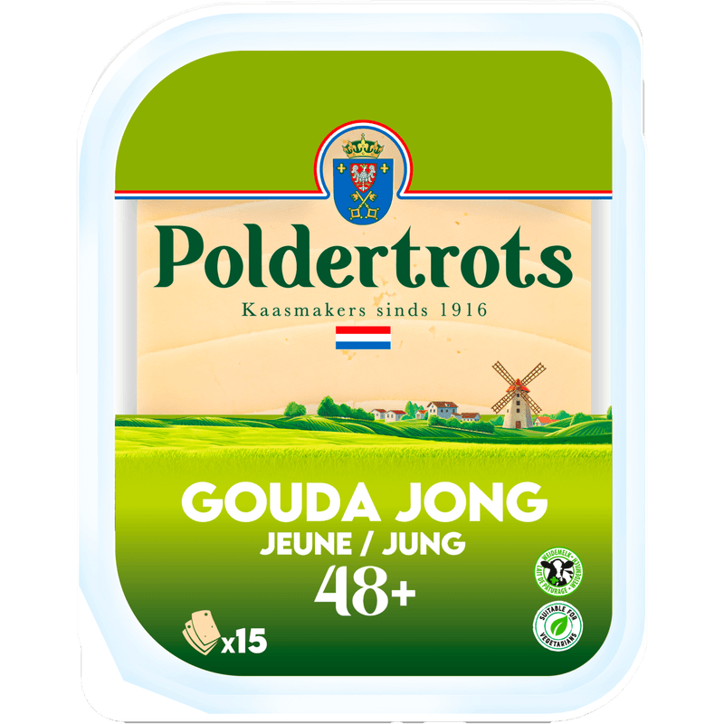 Poldertrots Goudse kaas 48+ plakken