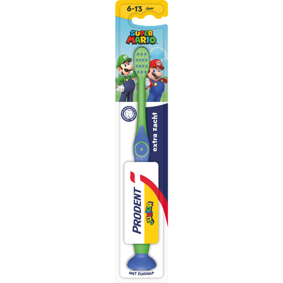 Foto van Prodent Tandenborstel junior 6+ jaar op witte achtergrond