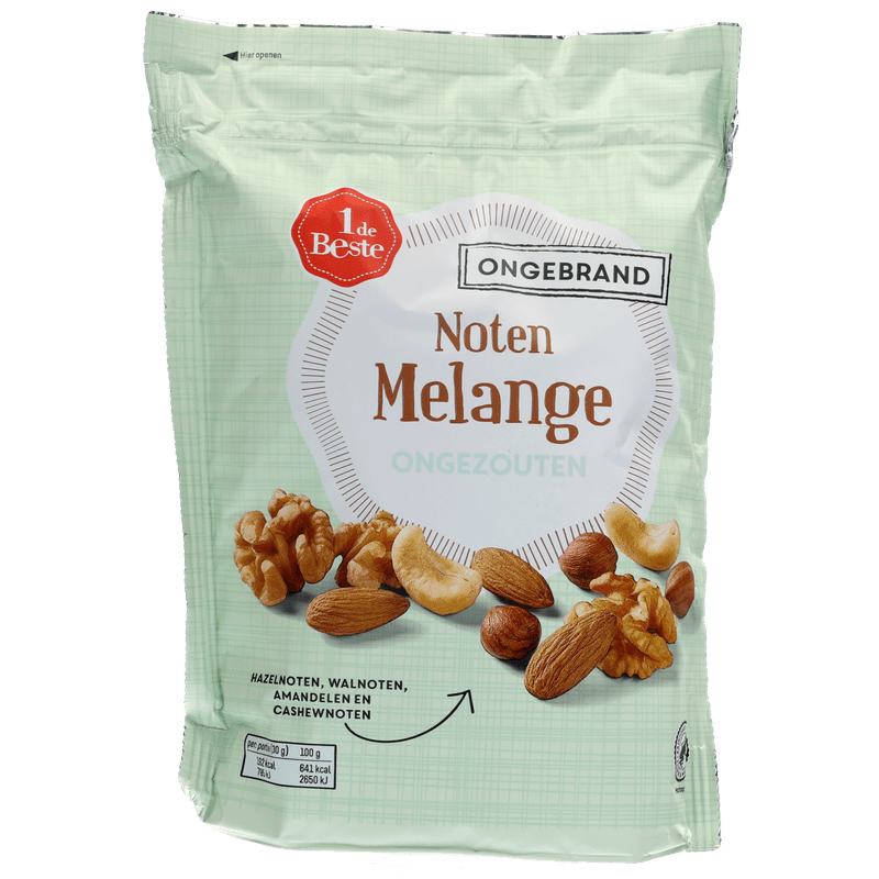 1 De Beste Notenmelange ongebrand ongezouten