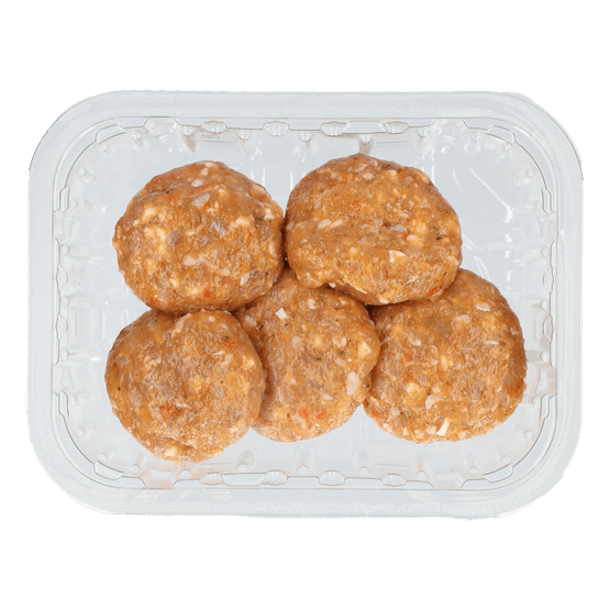 Foto van Van 't Huijs Mini kipburgers caprese op witte achtergrond