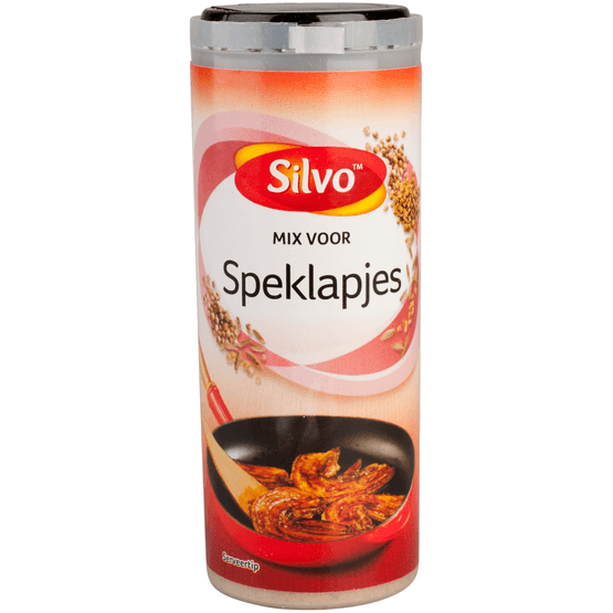 Foto van Silvo Mix voor speklapjes op witte achtergrond
