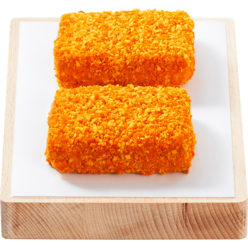 Vleeschmeesters Kipgehaktschnitzel gepaneerd 2 stuks