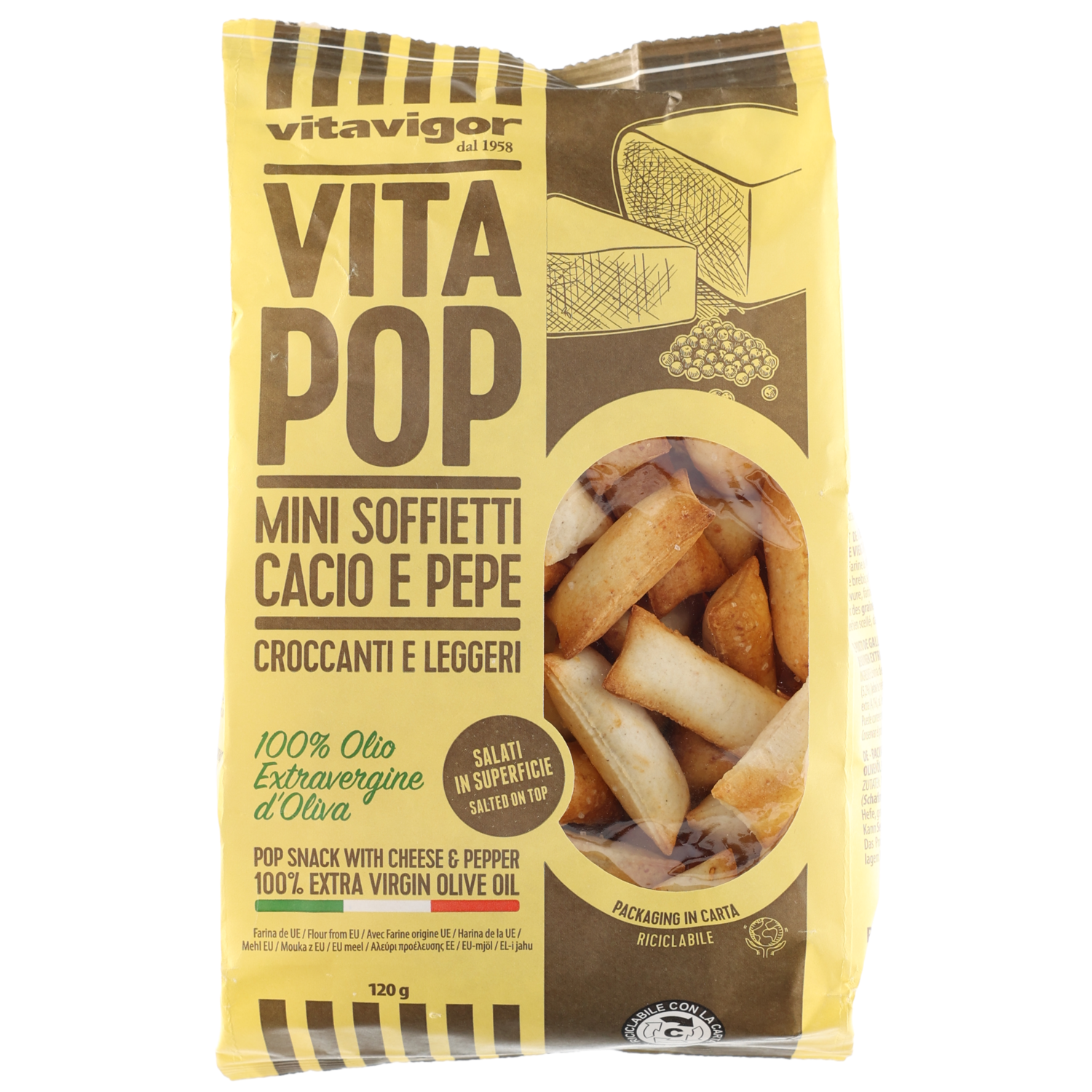Vitavigor Vita pop kaas & peper
