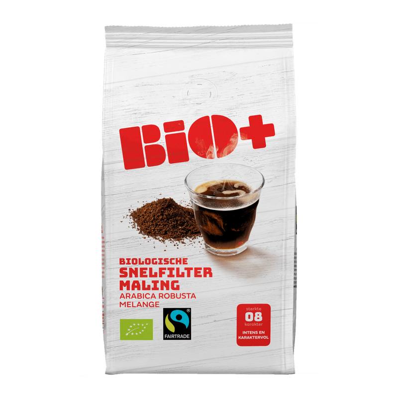 Bio+ Filterkoffie Dutch roast