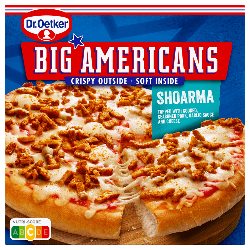 Dr. Oetker Big Americans shoarma